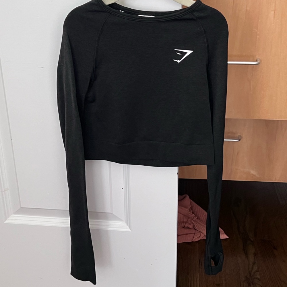 Gymshark Long Sleeve Cropped Shirt